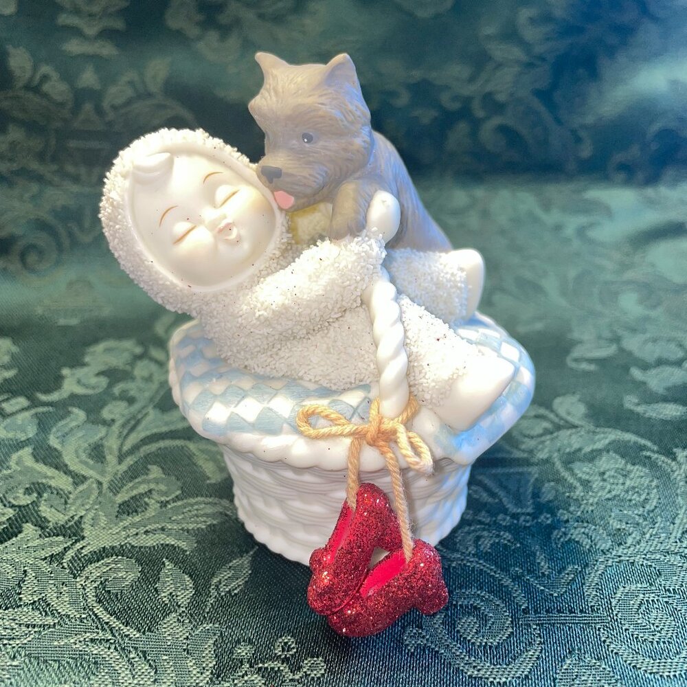 Dept. 56 Snowbabies Wizard of Oz: "Make Room for Toto" Lift Top Box